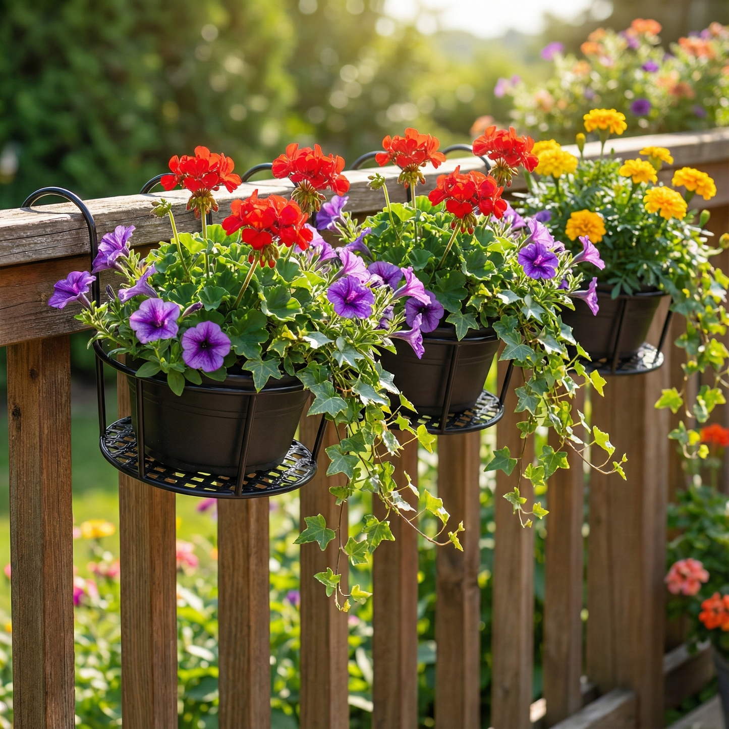Pot de fleur suspendu
